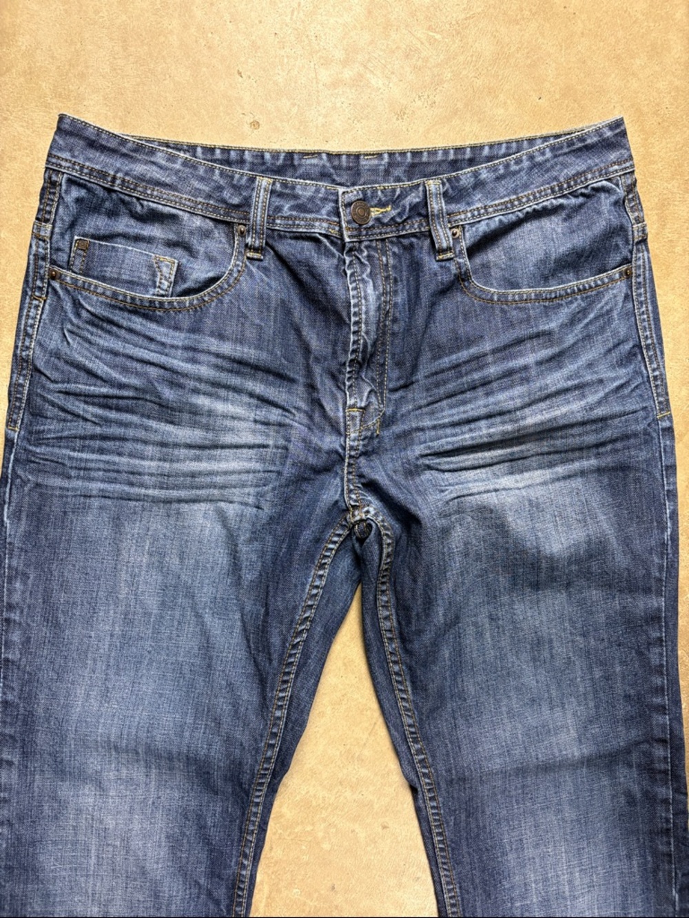 Buffalo David Bitton Classic Men's Blue Denim Jeans